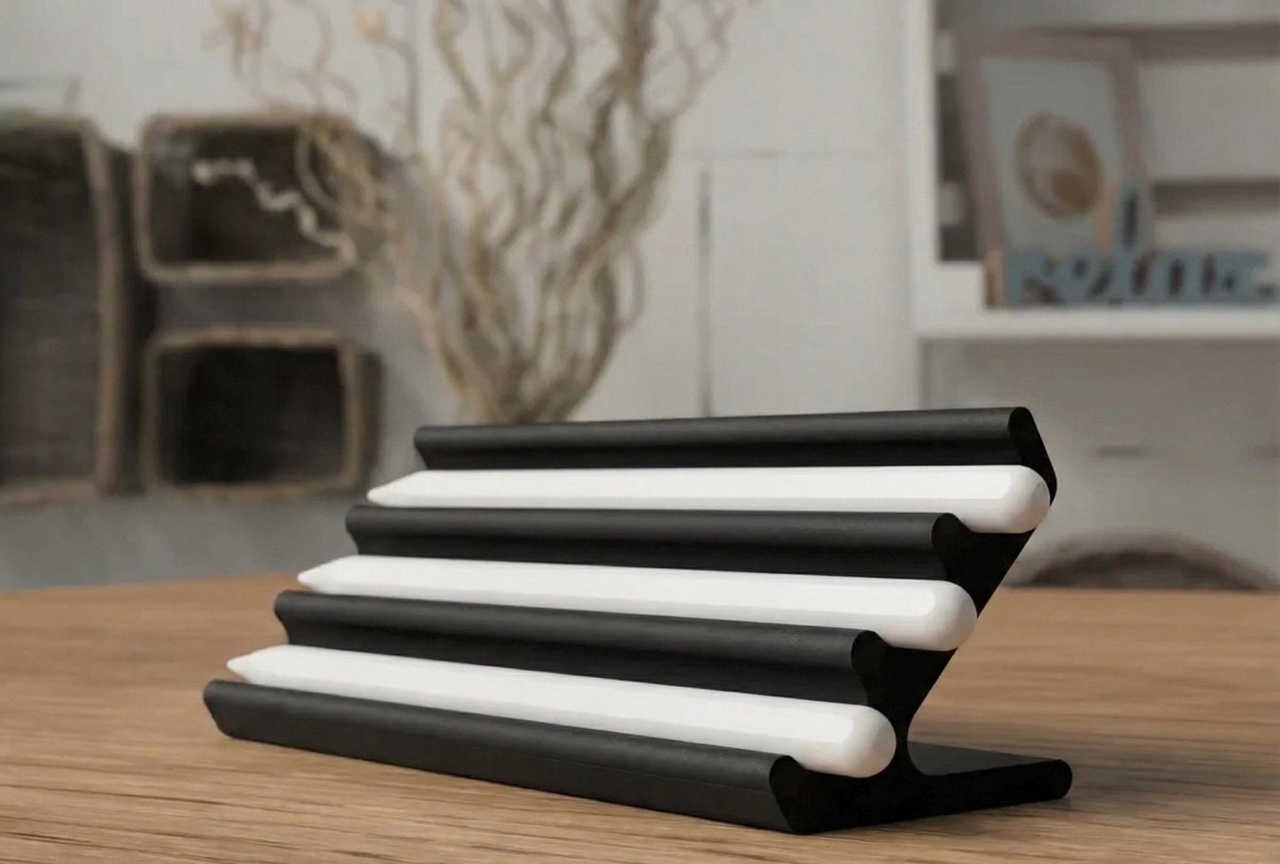 Modern Minimal Pen Stand | Matte Desk Organizer, Designer Gift