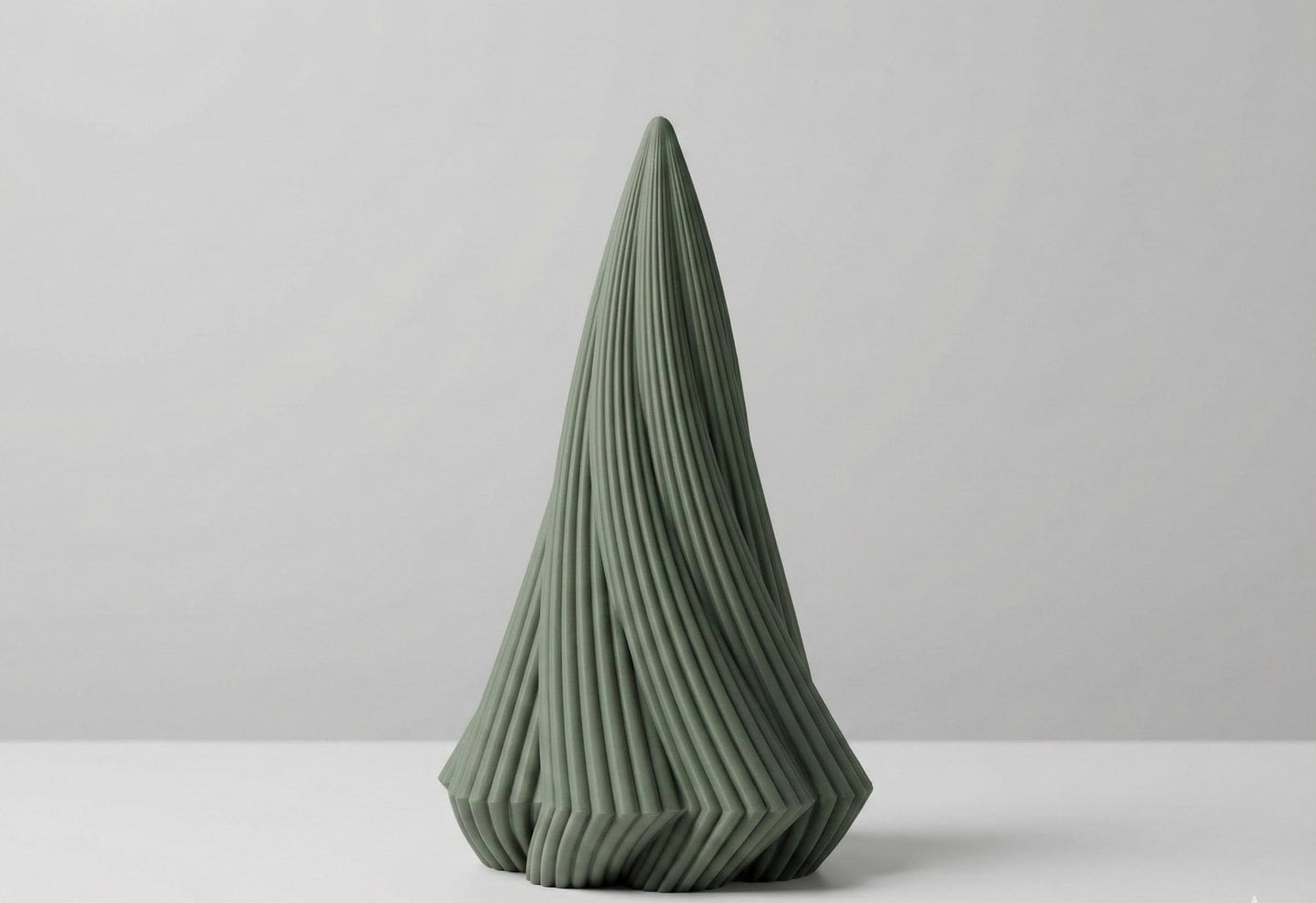 Nordic Folded Christmas Sculpture | Modern Winter Accent
