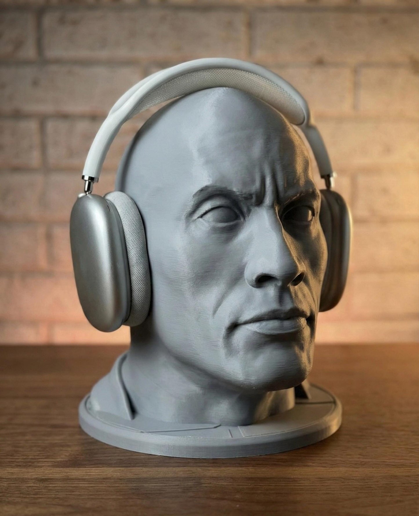 Dwayne “The Rock” Johnson Bust – Ultra Realistic Sculpture/Headphone Stand – Collector edition