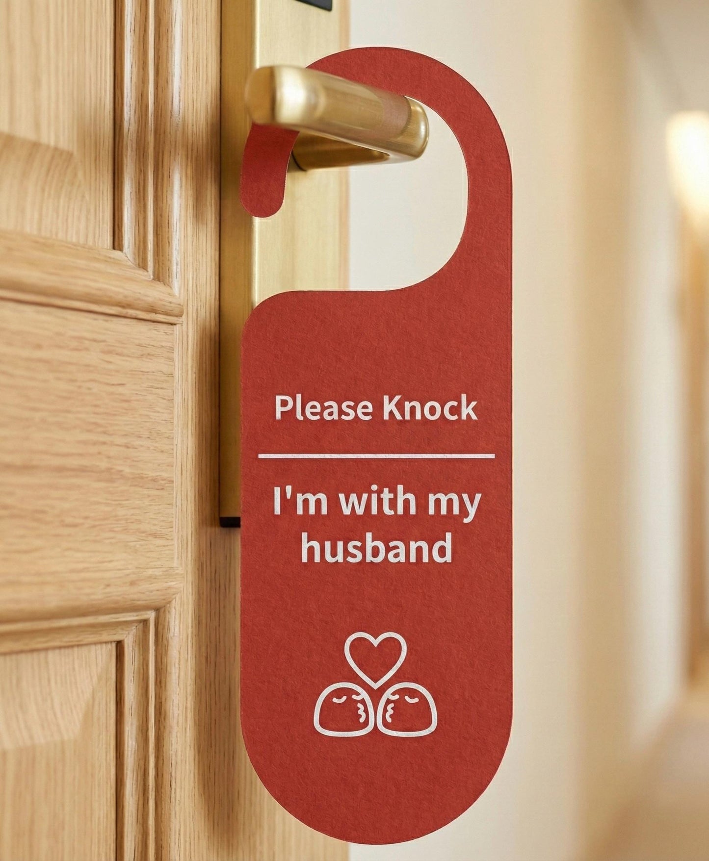 Customize Door Hanger Sign – Do Not Disturb, Hotel Room Tag