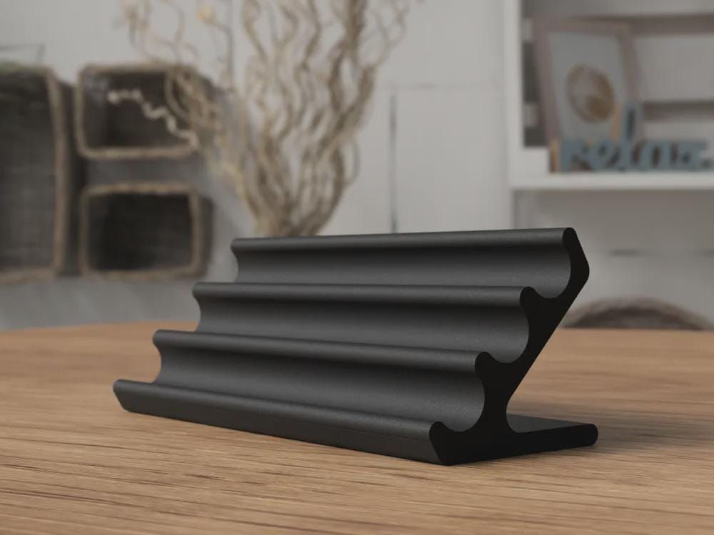 Modern Minimal Pen Stand | Matte Desk Organizer, Designer Gift