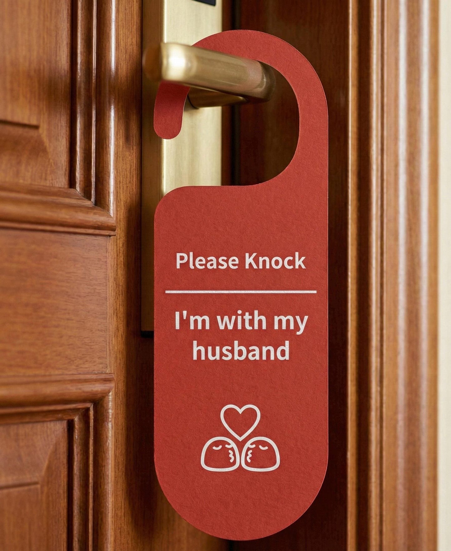 Customize Door Hanger Sign – Do Not Disturb, Hotel Room Tag
