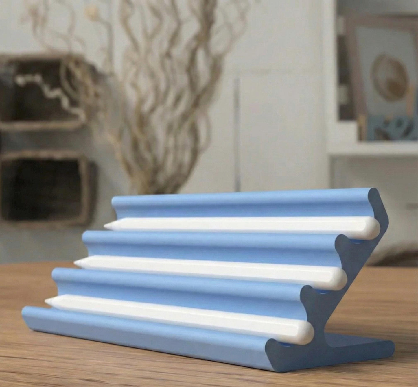 Modern Minimal Pen Stand | Matte Desk Organizer, Designer Gift