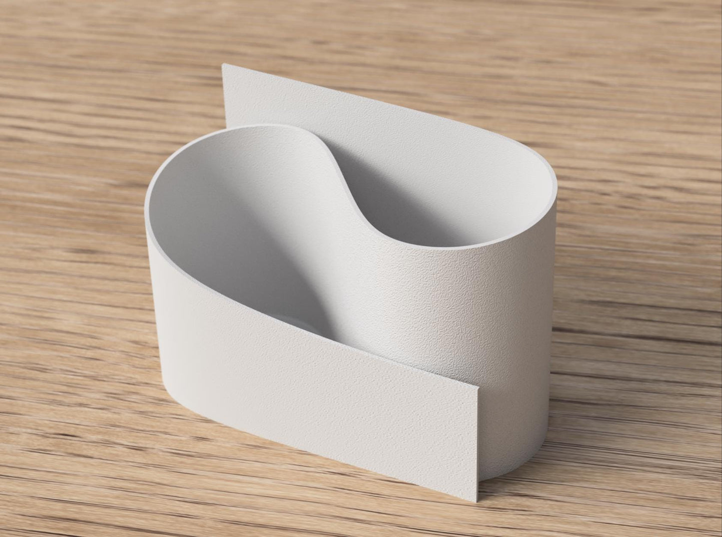 Minimalist Toothbrush Holder | Modern Bathroom Organizer | Toothpaste & Brush Storage | Sink Counter Organizer