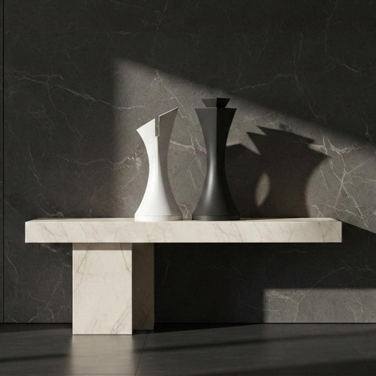 Modern Chess Piece Sculpture – Minimalist Decor – Luxury Tabletop Art – Contemporary Home Accent – Designer Statement Piece