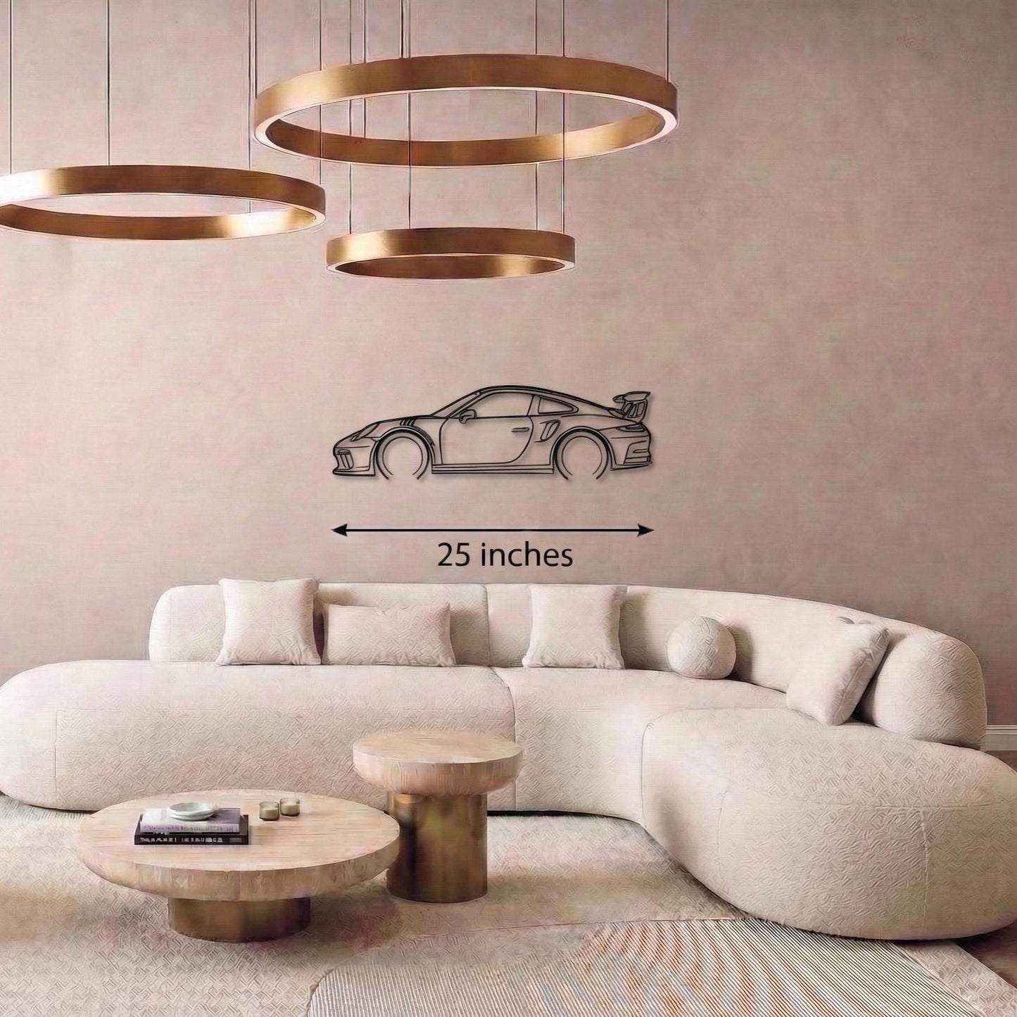 Custom Car Wall Art - Personalized Car Silhouette Sign, Gifts for Car Enthusiasts, Custom Auto Decor, Father's Day Gift