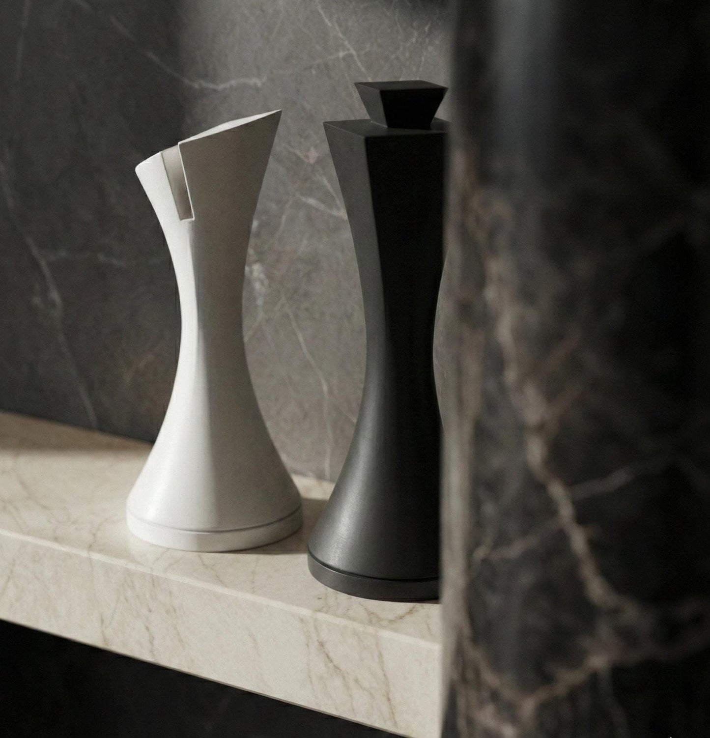 Modern Chess Piece Sculpture – Minimalist Decor – Luxury Tabletop Art – Contemporary Home Accent – Designer Statement Piece